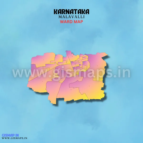 Malavalli Ward Map (Karnataka)